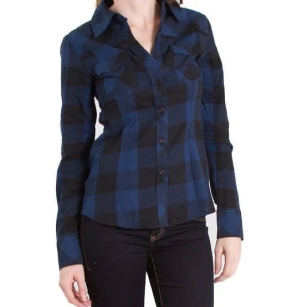 Thread & Supply women's Lewis button down shirt top juniors size XL
 b60